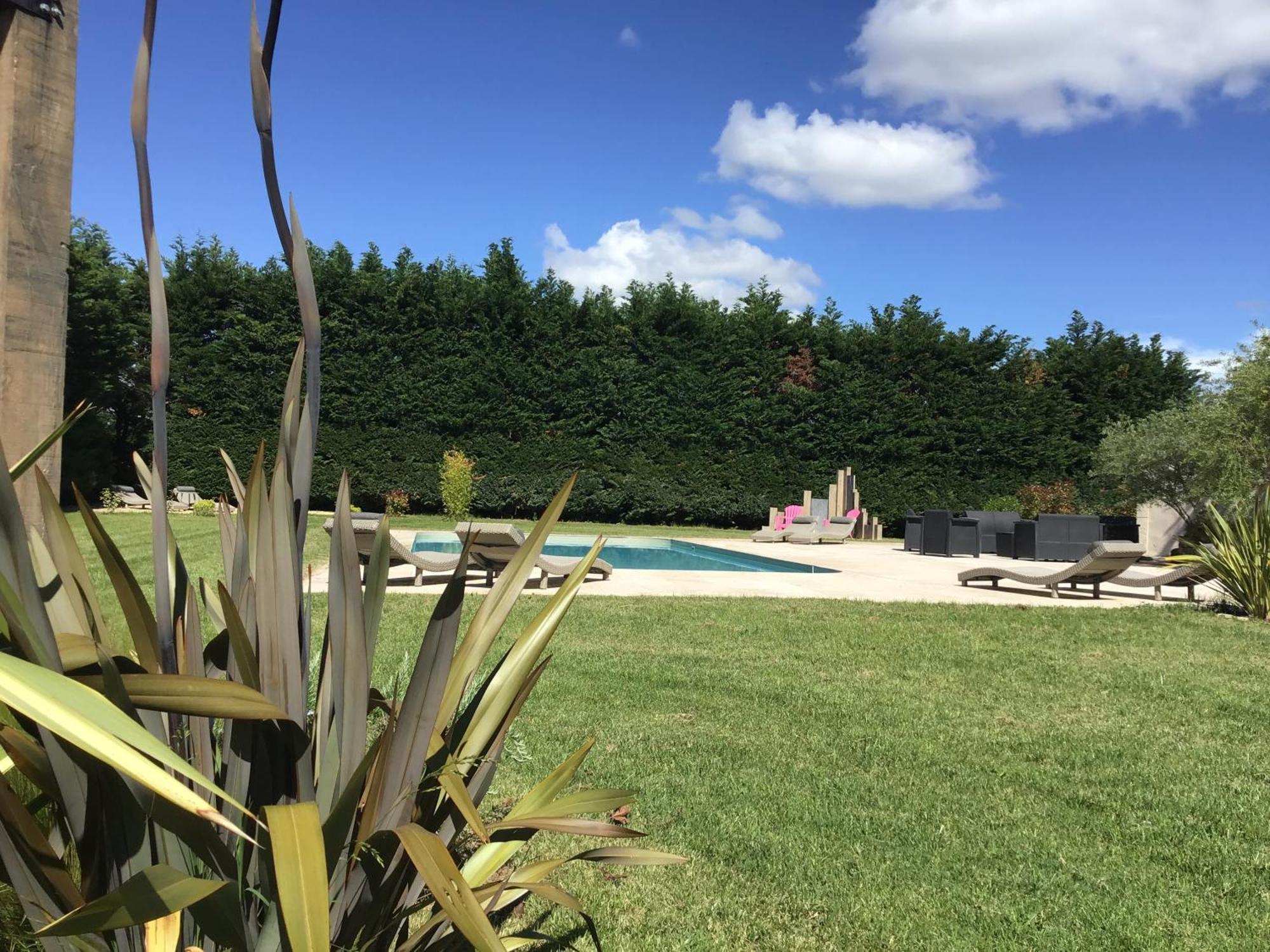 Domaine Chamarel Villa Saint-Paulet-de-Caisson Exterior foto